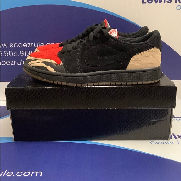 Air Jordan 1 Low SoleFly Kids Size 6.5y - Picture 7 of 13